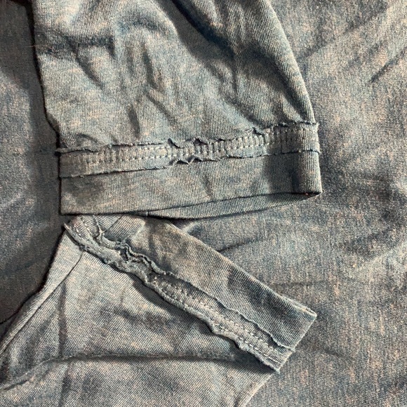 Mountain HardWear Shirt blue w/hood long sleeve SZ Large - Picture 6 of 6